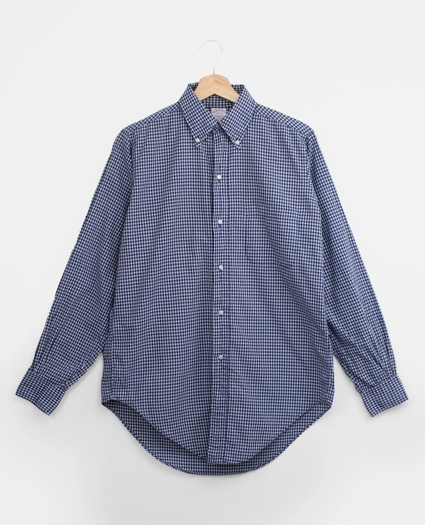 Vintage Brooks Brothers Gingham Shirt, 1990s, 14.5, image 1