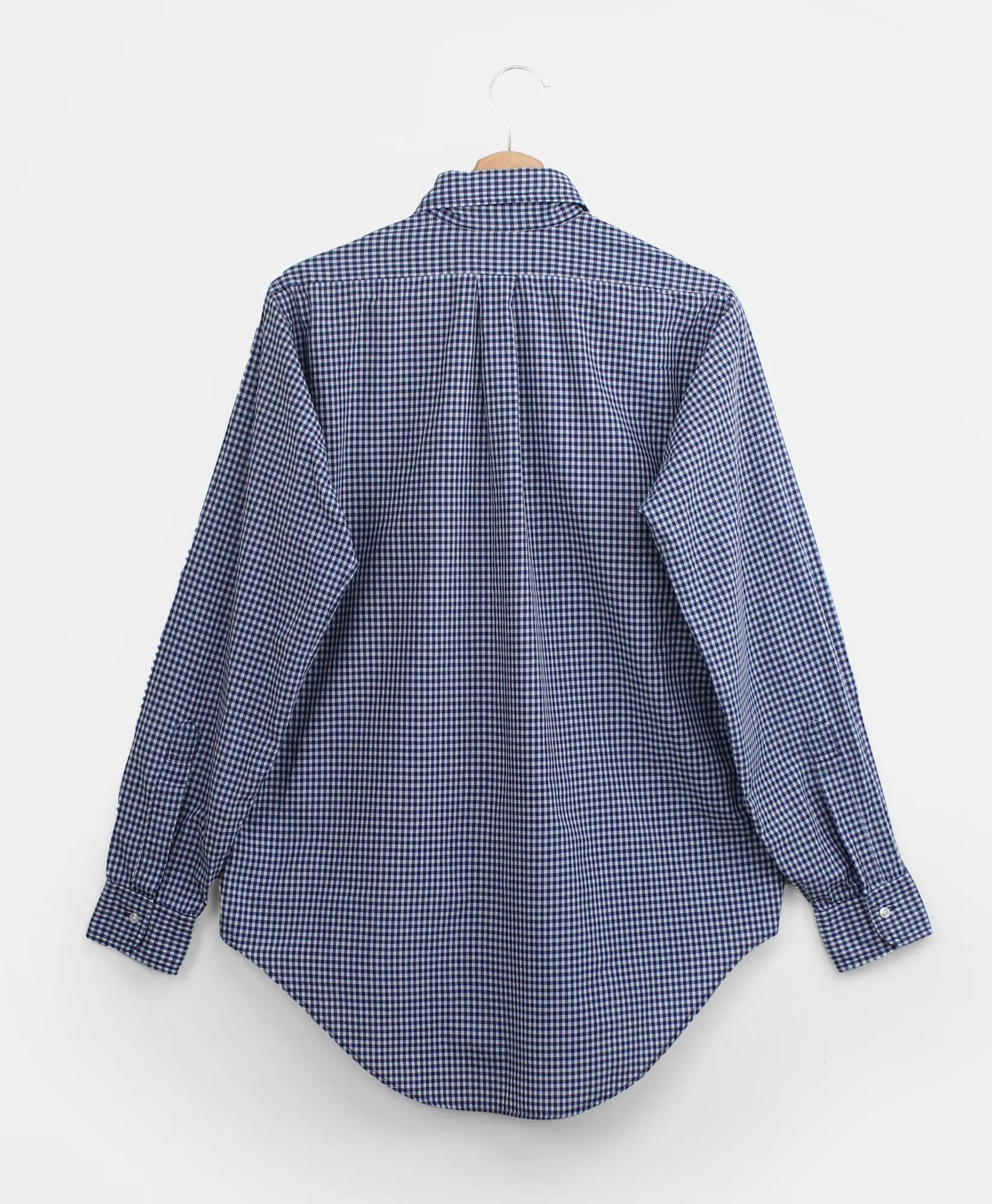 Gingham Shirt, 1990s, 14.5