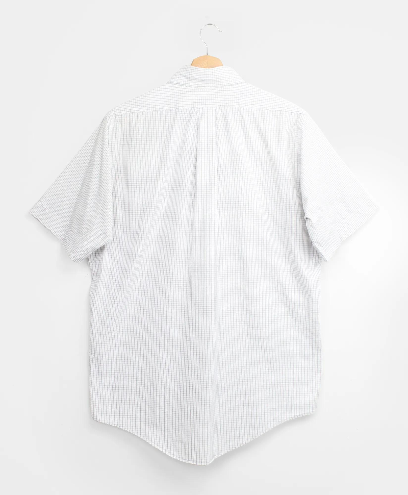 Vintage Brooks Brothers Tattersall Short Sleeve Shirt, 1990s, 14.5, image 2