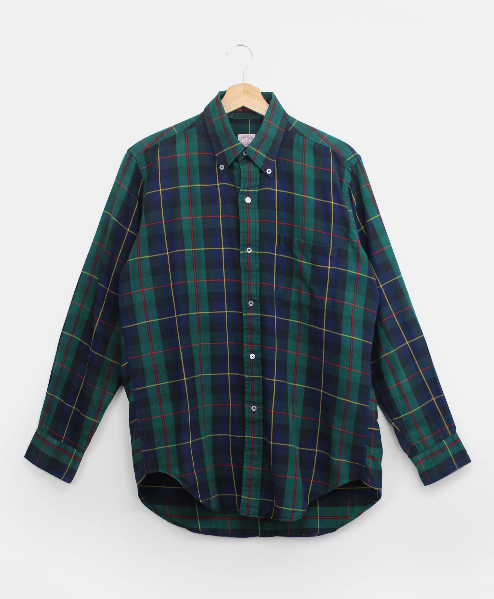 Maccluer Tartan BrooksFlannel Shirt, 1980s, 15