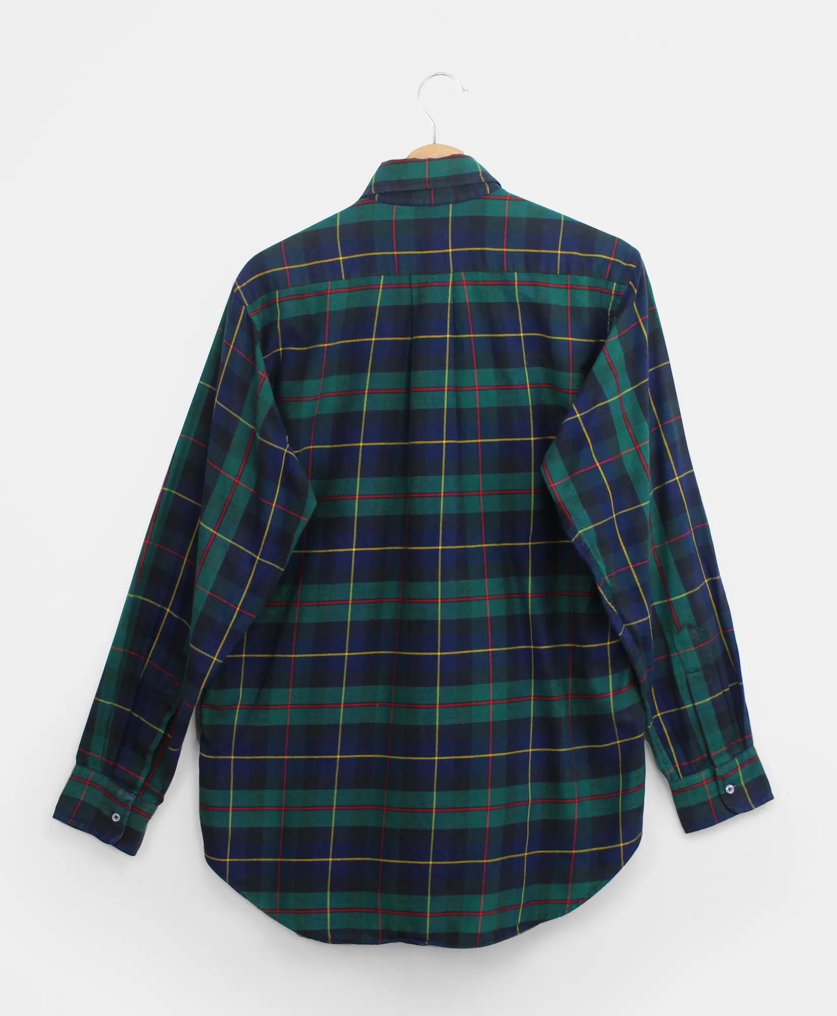 Maccluer Tartan BrooksFlannel Shirt, 1980s, 15