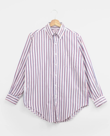 Vintage Brooks Brothers Striped Oxford Shirt, 1980s, 15, image 1