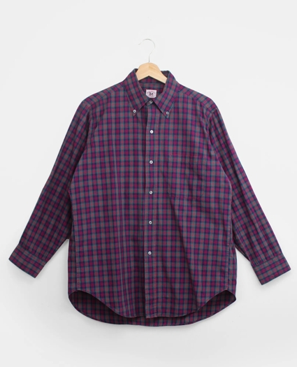 Vintage Brooks Brothers Tartan Shirt, 1950s, 15.5, image 1