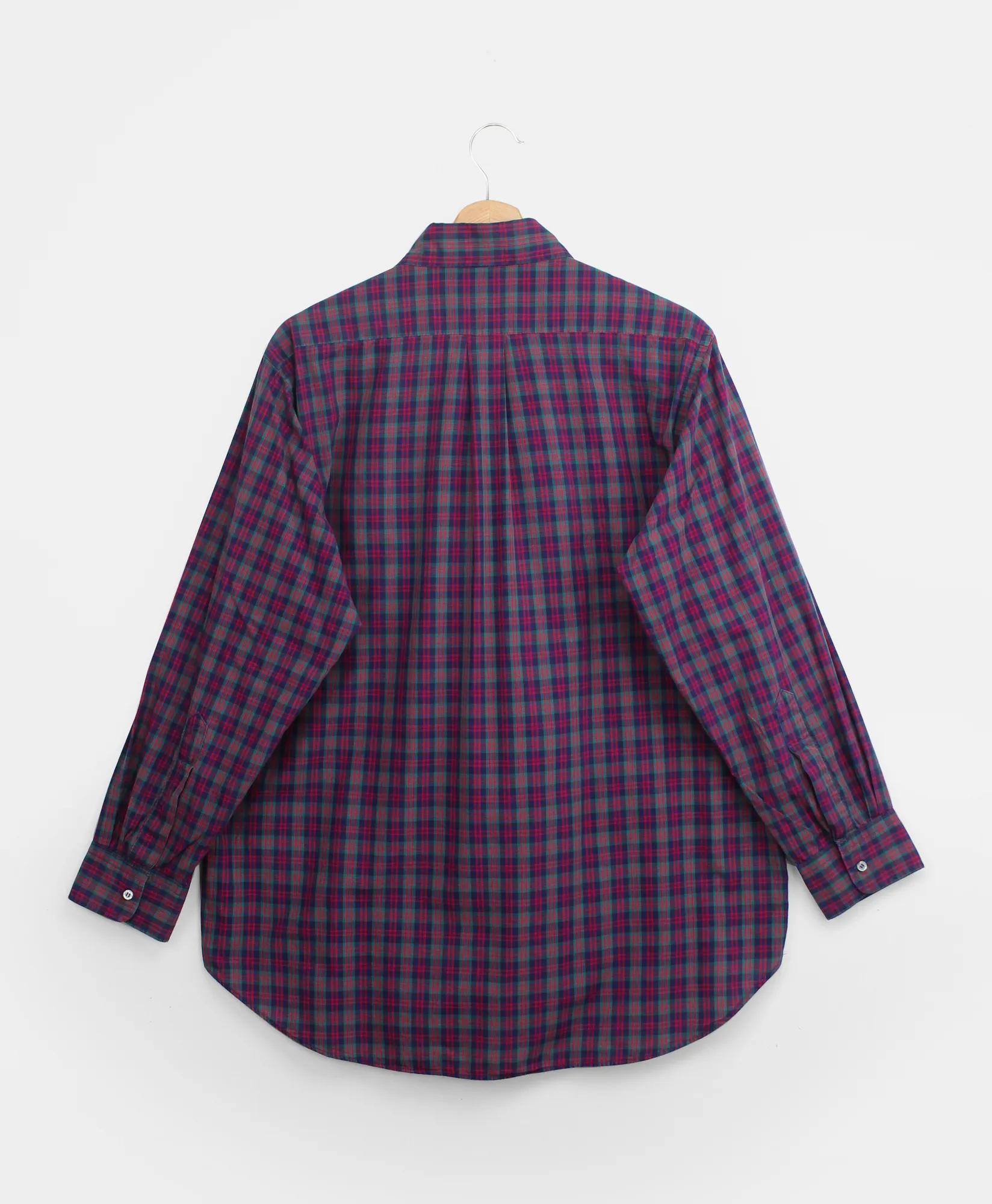 Vintage Brooks Brothers Tartan Shirt, 1950s, 15.5, image 2