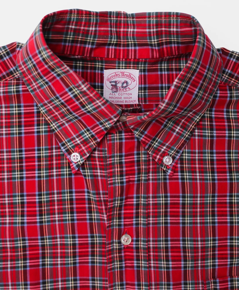 Vintage Brooks Brothers Royal Stewart Tartan Shirt, 1970s, 15.5, image 3