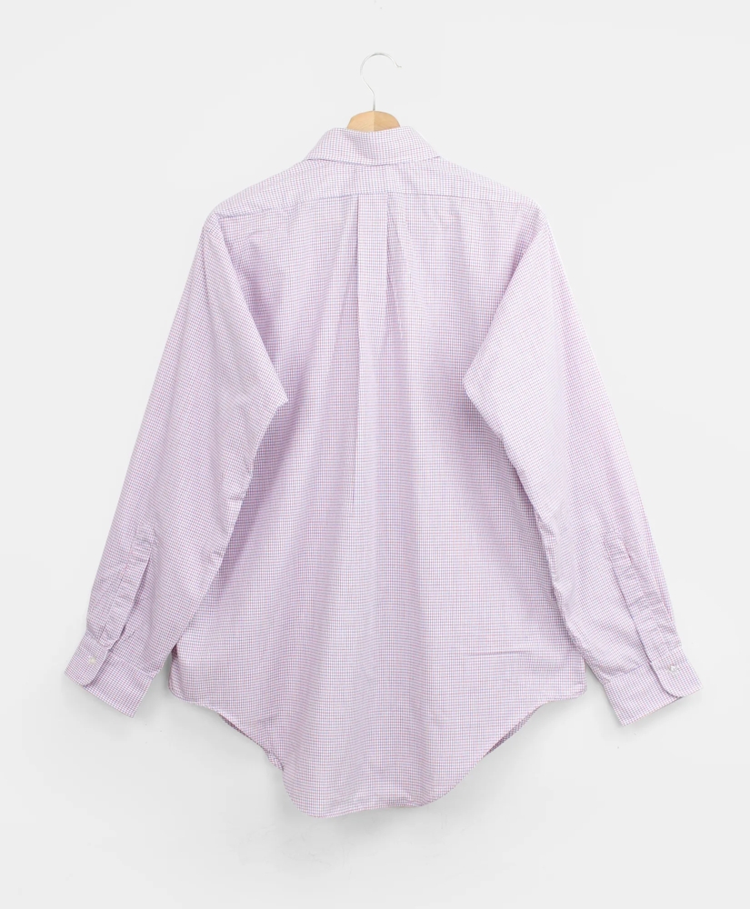 Vintage Brooks Brothers Brookscloth Tattersall Shirt, 1970s, 16, image 2