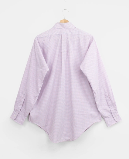 Vintage Brooks Brothers Brookscloth Tattersall Shirt, 1970s, 16, image 2