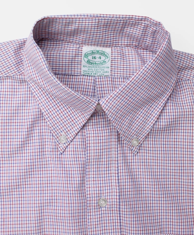 Vintage Brooks Brothers Brookscloth Tattersall Shirt, 1970s, 16, image 3