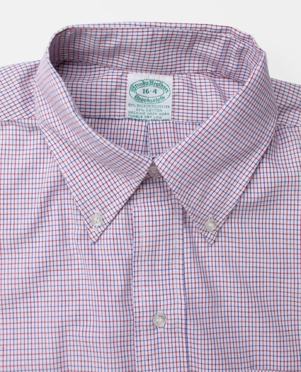 Vintage Brooks Brothers Brookscloth Tattersall Shirt, 1970s, 16, image 3