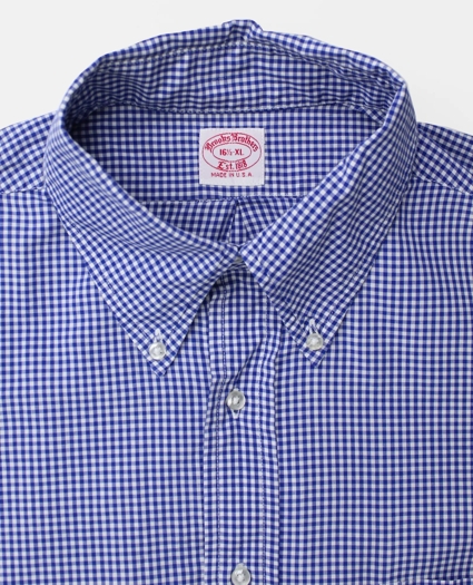 Vintage Brooks Brothers Gingham Shirt, 1960s, 16.5, image 3