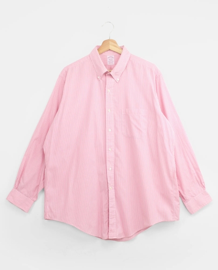 Vintage Brooks Brothers Candy Stripe Shirt, 1990s, 17, image 1