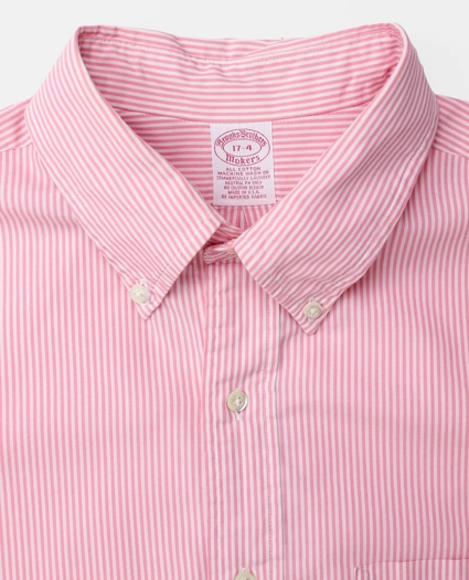 Vintage Brooks Brothers Candy Stripe Shirt, 1990s, 17, image 3