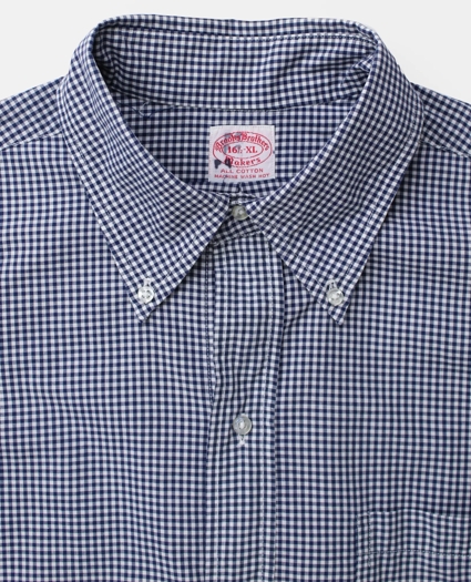 Vintage Brooks Brothers Gingham Shirt, 1970s, 16.5, image 3
