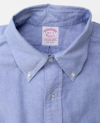 Vintage Brooks Brothers Boys Oxford Shirt, 1980s, Boys 6