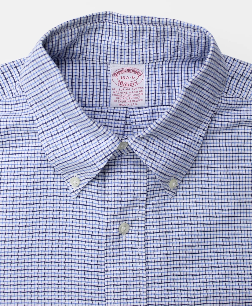 Vintage Brooks Brothers Check Oxford Shirt, 1990s, 16.5, image 3