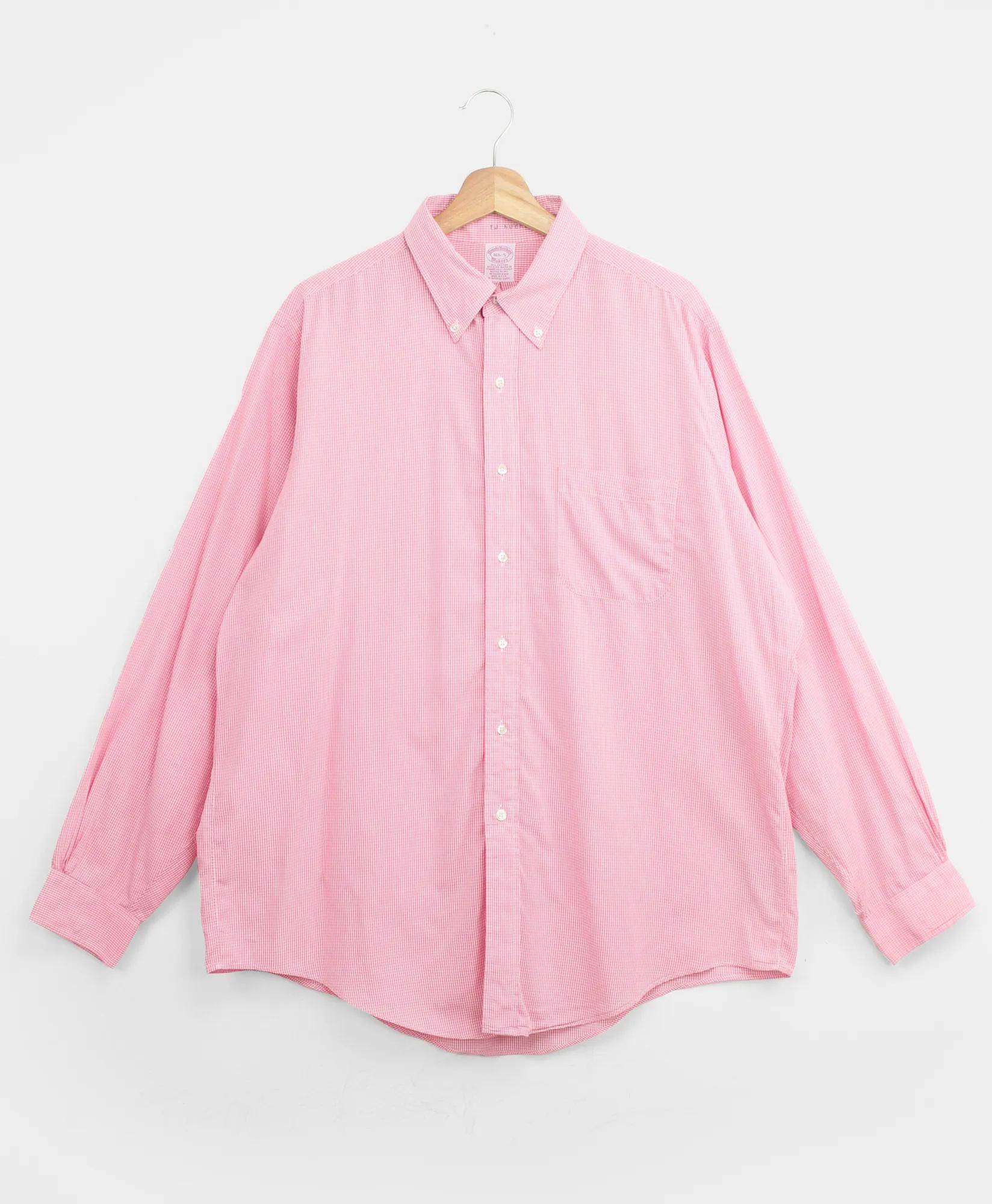 Gingham Shirt, 1990s, 16.5