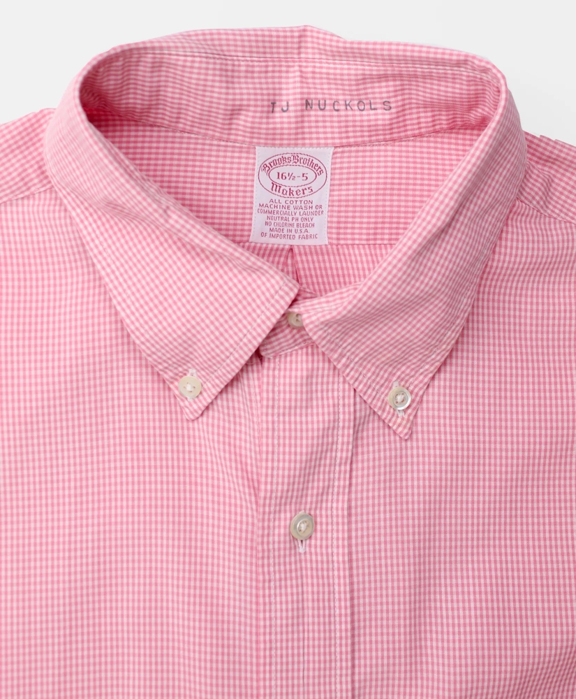 Vintage Brooks Brothers Gingham Shirt, 1990s, 16.5, image 3