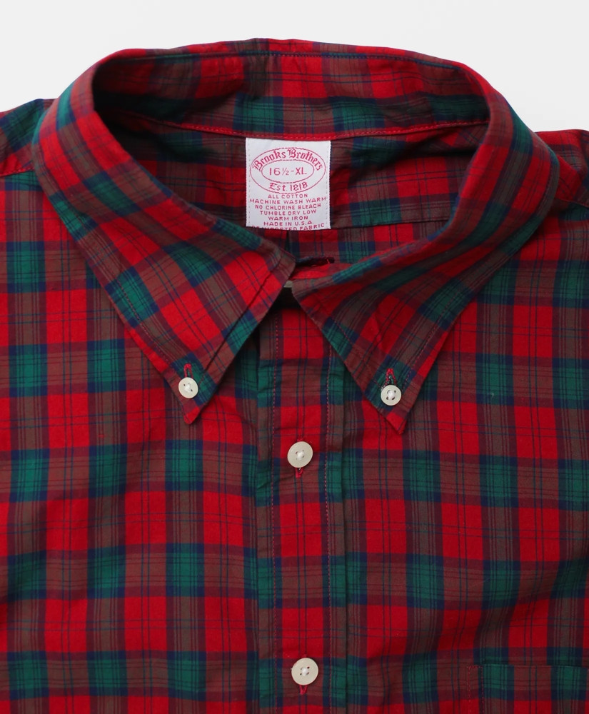Vintage Brooks Brothers Plaid Shirt, 1990s, 16.5, image 3