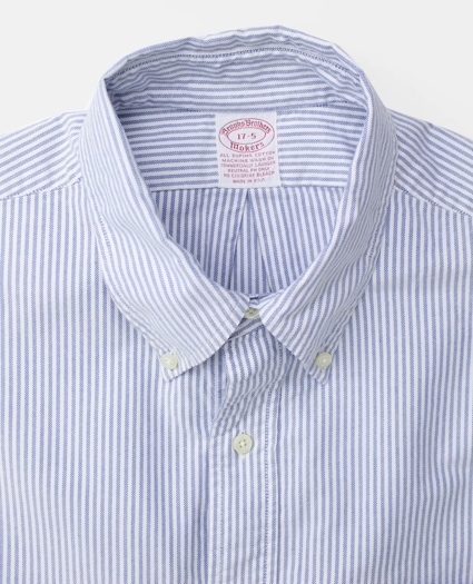 Vintage Brooks Brothers University Stripe Oxford Shirt, 1990s, 17, image 3