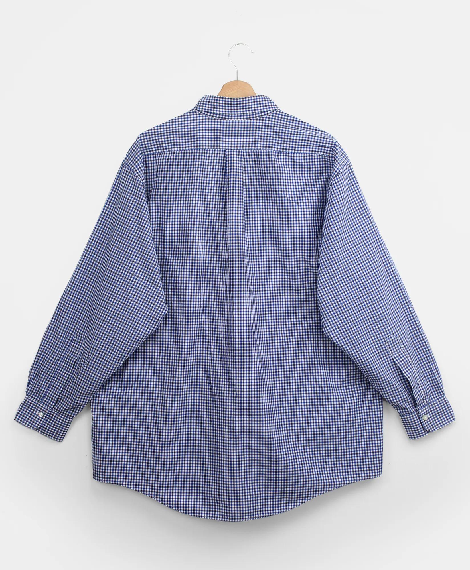 Gingham Shirt, 1990s, 17.5