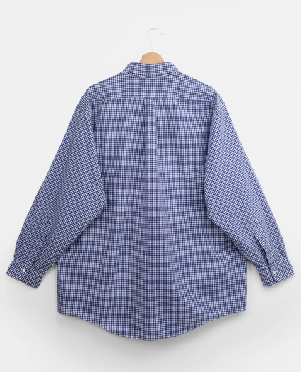 Vintage Brooks Brothers Gingham Shirt, 1990s, 17.5, image 2