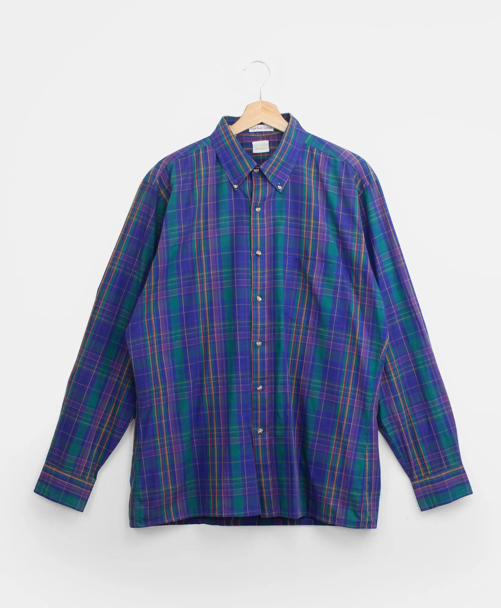 Vintage Brooks Brothers BrooksGate™ Plaid Shirt, 1980s, L, image 1