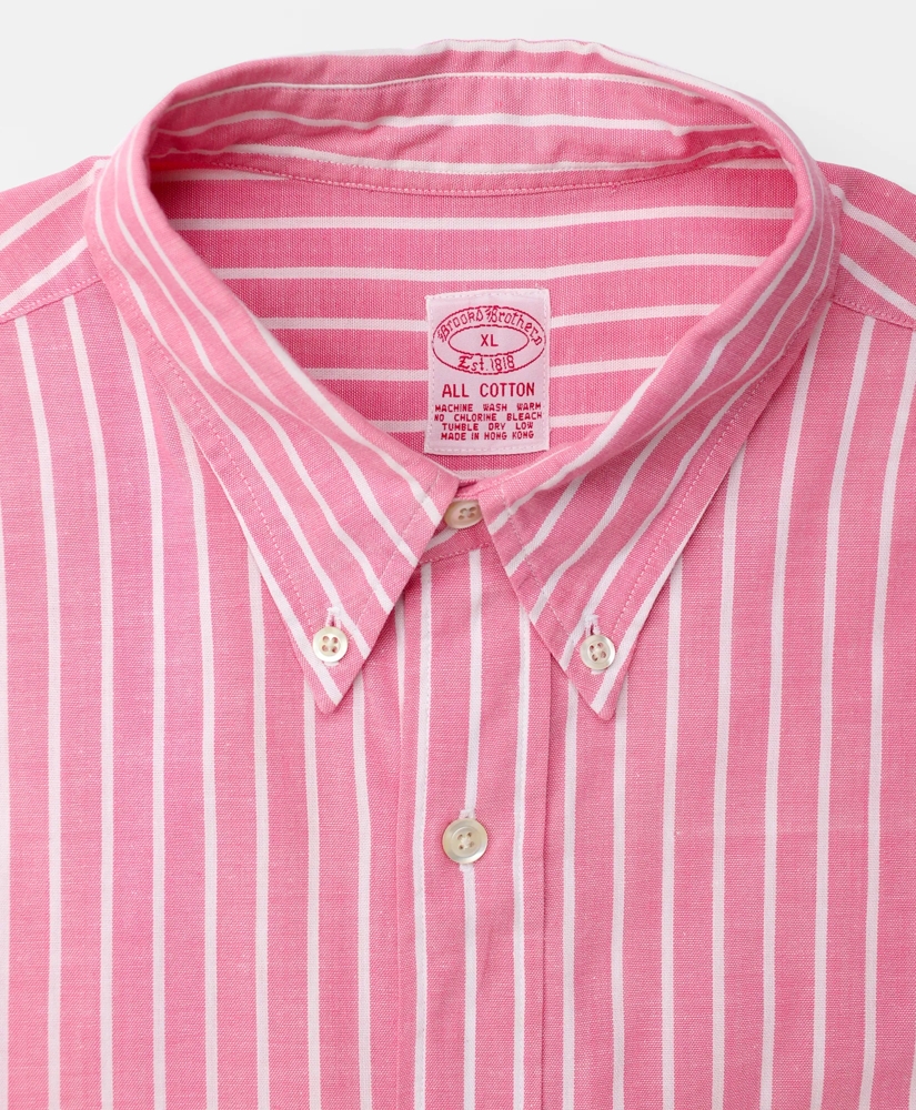 Vintage Brooks Brothers Reverse Stripe Shirt, 1990s, XL, image 3