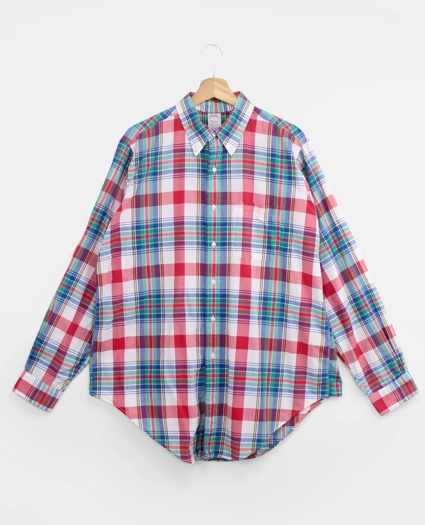 Vintage Brooks Brothers Plaid Shirt, 1990s, L, image 1