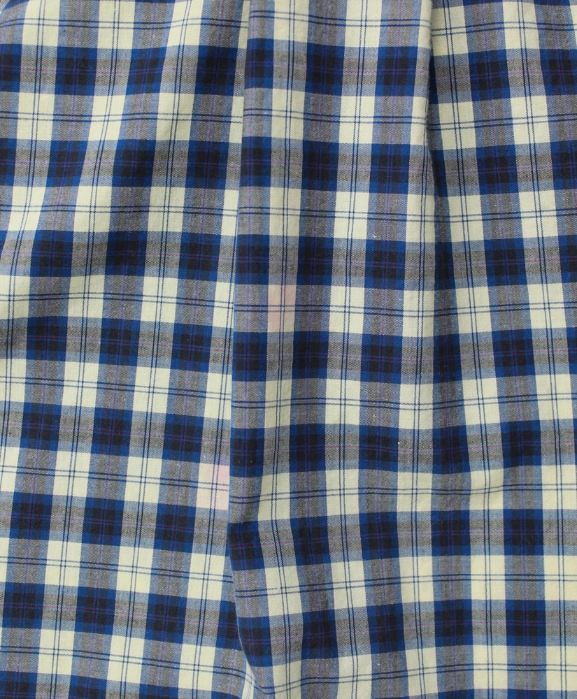 Vintage Brooks Brothers Plaid Short Sleeve Shirt, 1990s, L, image 4