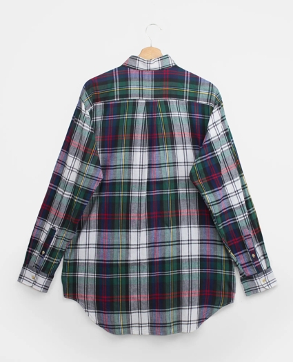 Vintage Brooks Brothers Tartan Madras Shirt, 1990s, L, image 2