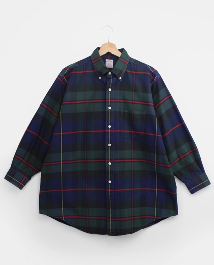 Vintage Brooks Brothers Tartan Oxford Shirt, 1990s, L, image 1