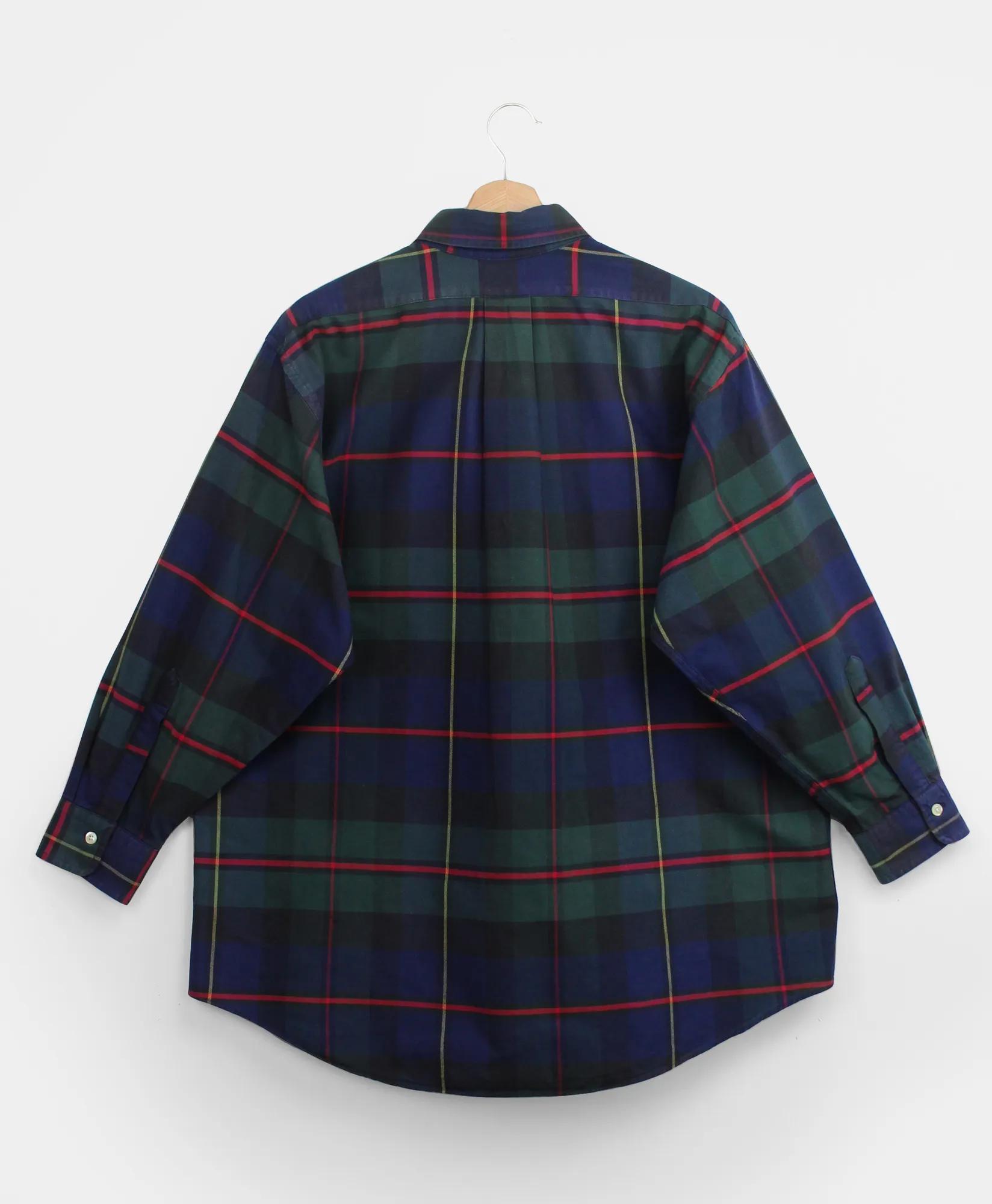 Vintage Brooks Brothers Tartan Oxford Shirt, 1990s, L, image 2