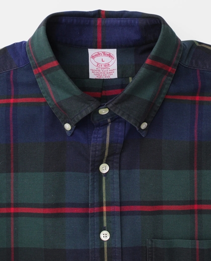 Vintage Brooks Brothers Tartan Oxford Shirt, 1990s, L, image 3