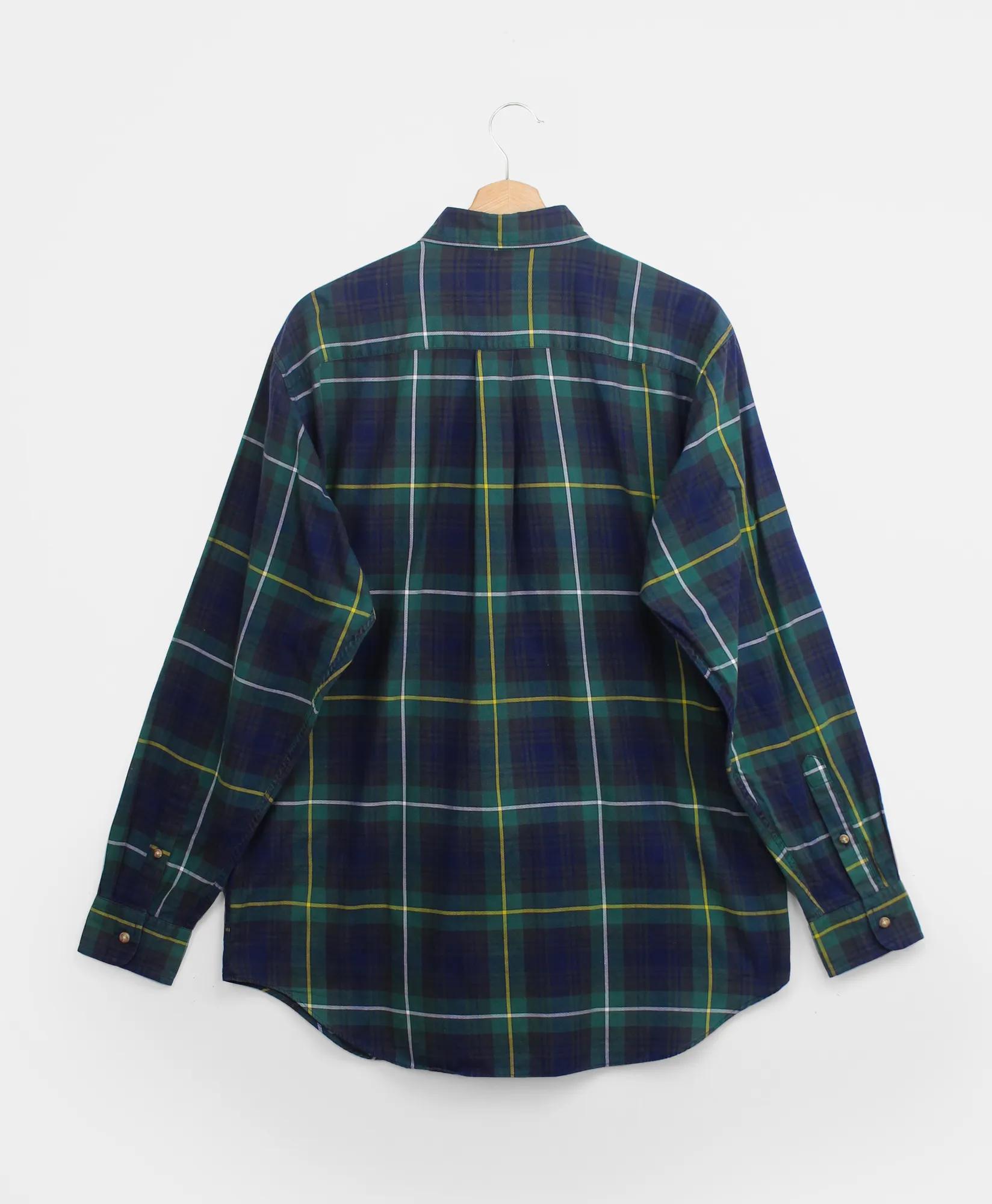 Tartan Flannel Shirt, 1990s, M
