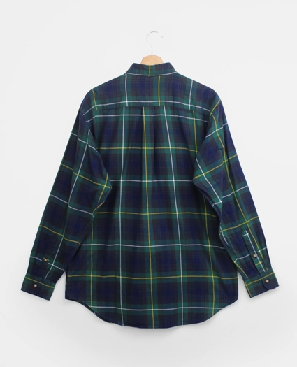 Vintage Brooks Brothers Tartan Flannel Shirt, 1990s, M, image 2