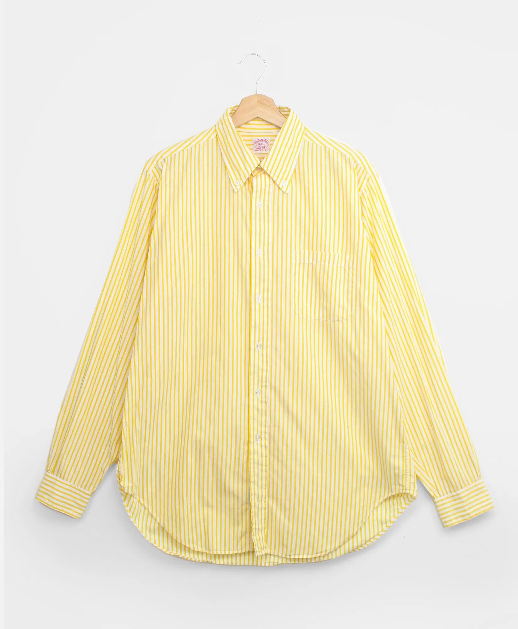 Vintage Brooks Brothers Bengal Stripe Shirt, 1960s, 16, image 1