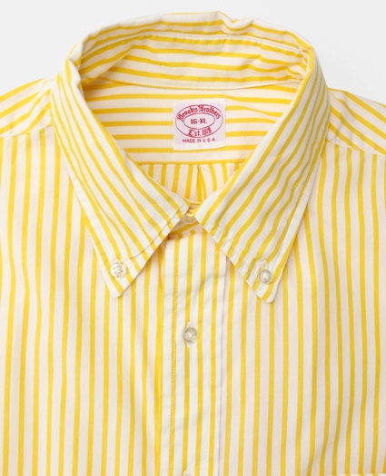 Vintage Brooks Brothers Bengal Stripe Shirt, 1960s, 16, image 3