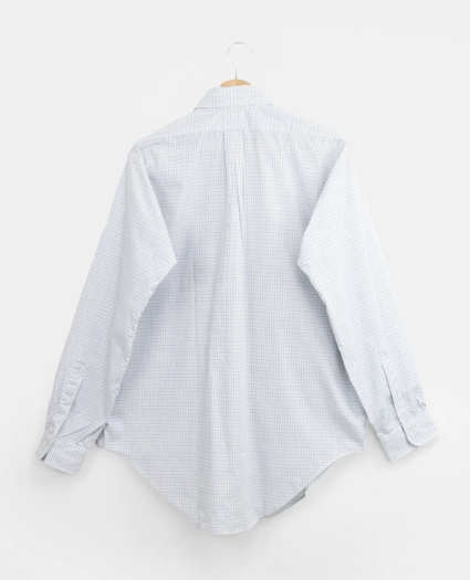 Vintage Brooks Brothers Brookscloth Tattersall Shirt, 1970s, 16, image 2