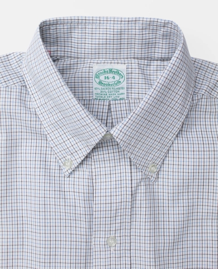 Vintage Brooks Brothers Brookscloth Tattersall Shirt, 1970s, 16, image 3