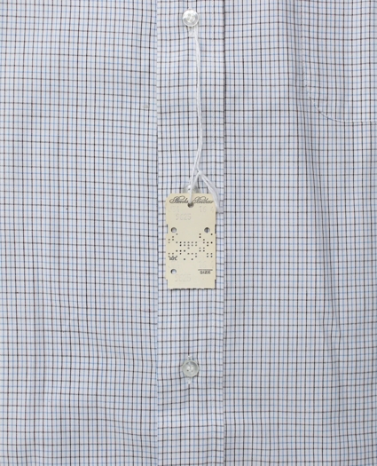 Vintage Brooks Brothers Brookscloth Tattersall Shirt, 1970s, 16, image 4