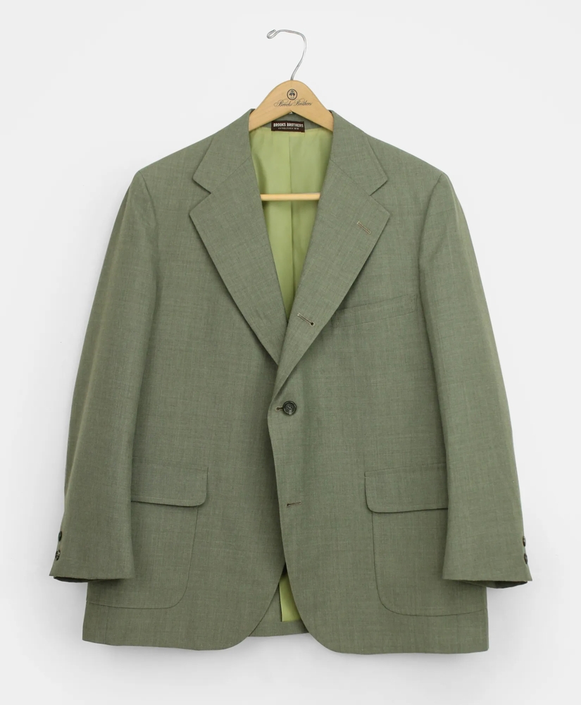 Vintage Brooks Brothers Wash & Wear Suit, 1970s, 44 S, image 2