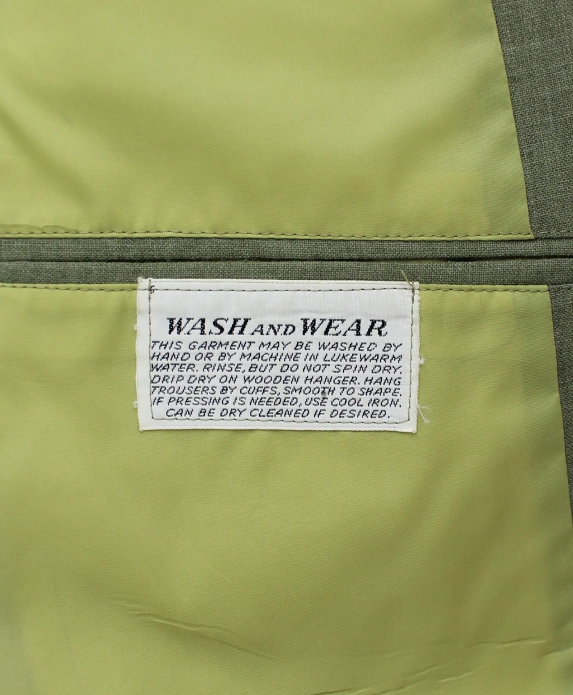 Vintage Brooks Brothers Wash & Wear Suit, 1970s, 44 S, image 7