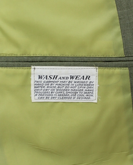 Vintage Brooks Brothers Wash & Wear Suit, 1970s, 44 S, image 7