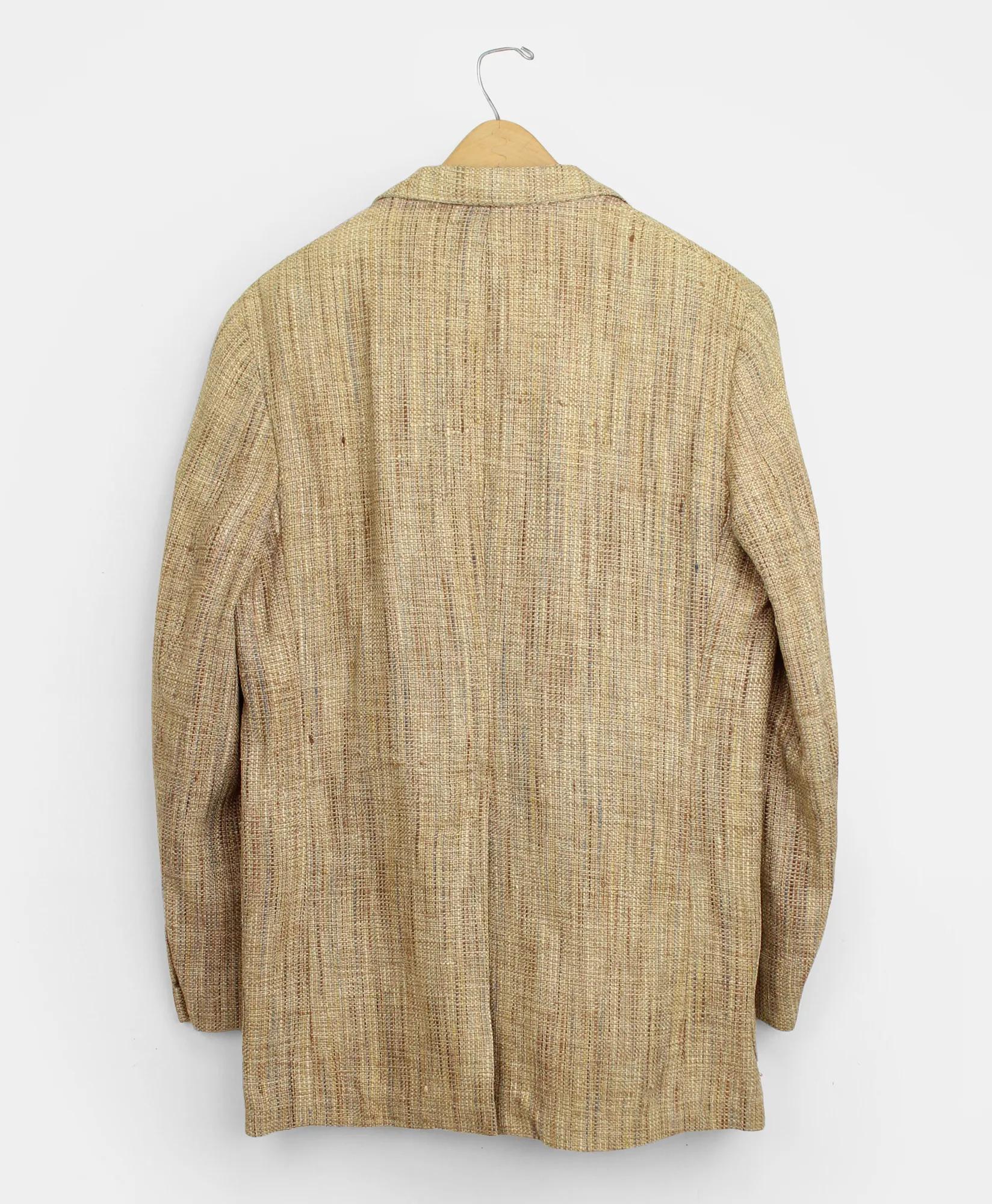 Vintage Brooks Brothers Raw Silk Basketweave Sport Coat, 1980s, 41 R, image 2