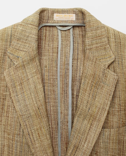 Vintage Brooks Brothers Raw Silk Basketweave Sport Coat, 1980s, 41 R, image 3