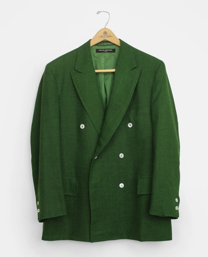 Vintage Brooks Brothers Hopsack Double Breasted Blazer, 1960s, 43 R, image 1