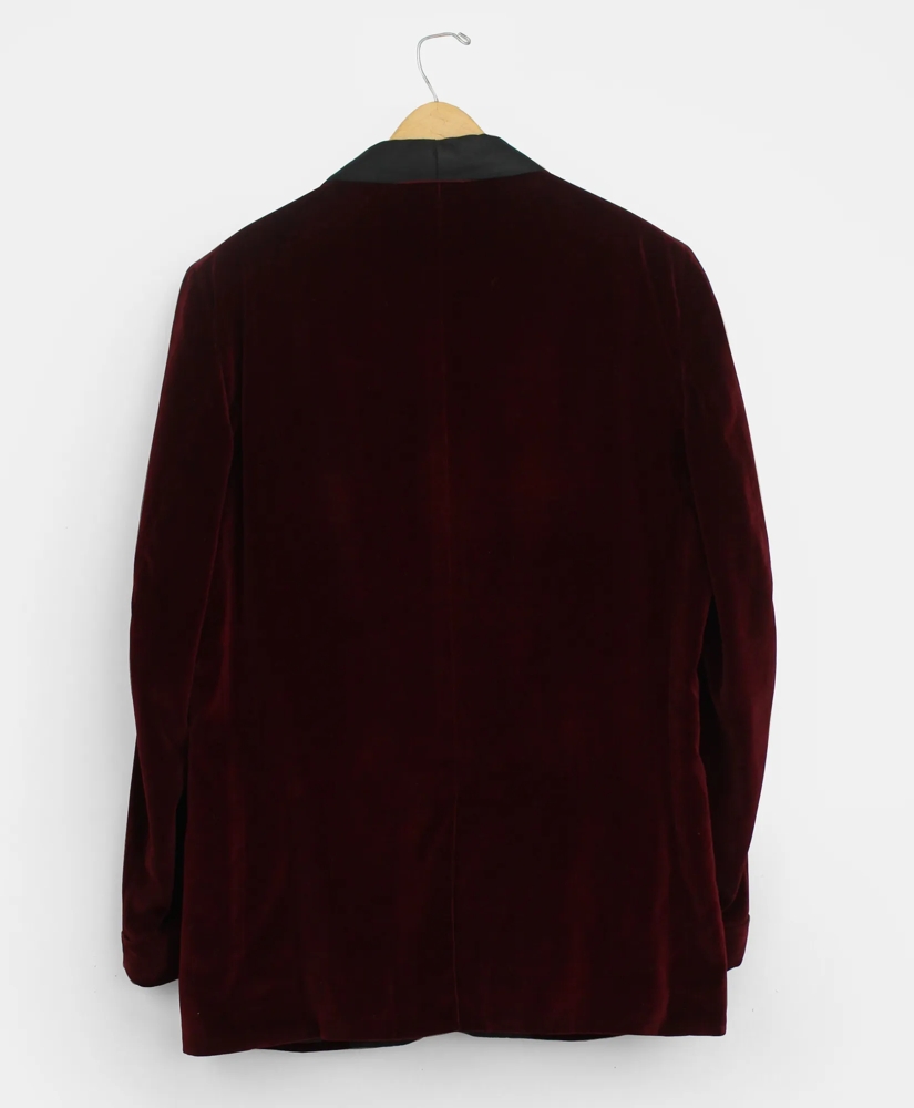 Vintage Brooks Brothers Velvet Dinner Jacket, 1960s, 45 L, image 2