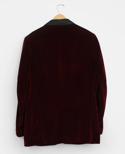 Vintage Brooks Brothers Velvet Dinner Jacket, 1960s, 45 L, image 2