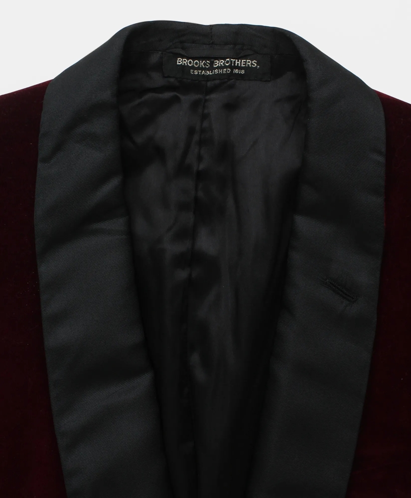 Vintage Brooks Brothers Velvet Dinner Jacket, 1960s, 45 L, image 3