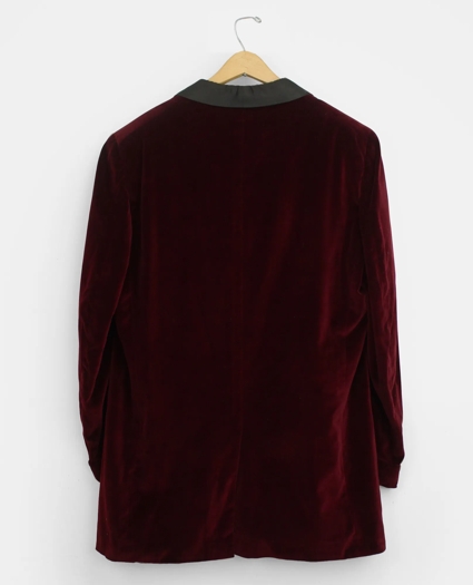Vintage Brooks Brothers Velvet Dinner Jacket, 1960s, 44 L, image 2